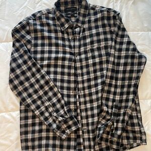 Mens Banana Republic Long Sleeve Button Down